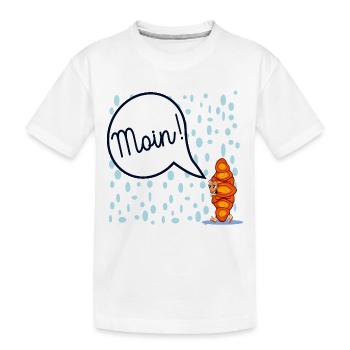 HAMBURG MOIN FRANZBRÖTCHEN - Kinder Premium Bio T-Shirt - Weiß - Vorne