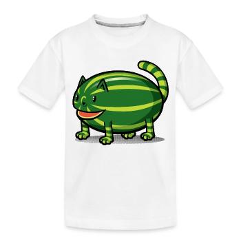 Catermelon - T-shirt bio Premium Enfant - blanc - Devant