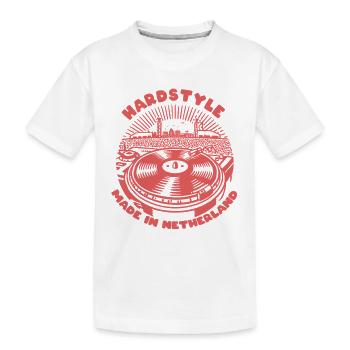 Hardstyle - T-shirt bio Premium Enfant - blanc - Devant