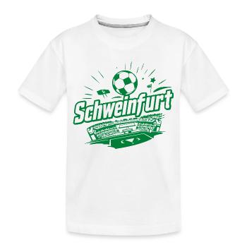 Schweinfurt Football Fan Merchandise Football - Kids' Premium Organic T-Shirt - white - Front