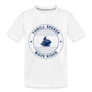 Jetski Thrill Seeker Wave Rider - T-shirt bio Premium Enfant - blanc - Devant