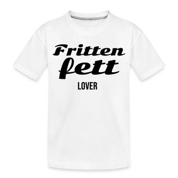 Amant de Frittfett - T-shirt bio Premium Enfant - blanc - Devant