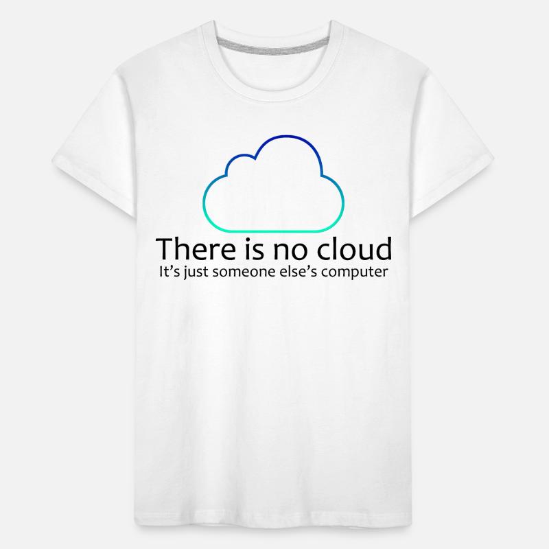 No Cloud Programming Funny Tee Kids' Premium Organic T-Shirt