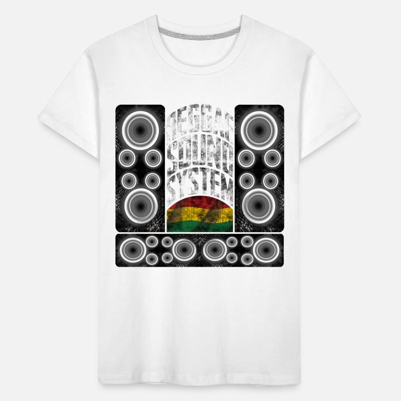 Conception de systèmes de sonorisation reggae T-shirt bio Premium Enfant