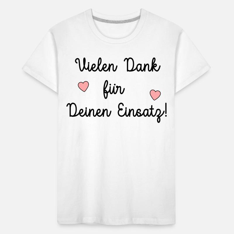 Thank you very much commitment support Kids' Premium Organic T-Shirt