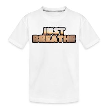 Husk å puste - Kids' Premium Organic T-Shirt - white - Front