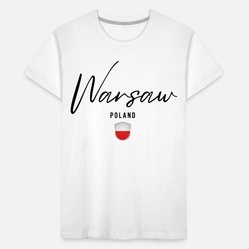 Conception élégante Varsovie, Varsovie Pologne T-shirt bio Premium Enfant