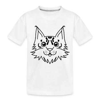 Lynx - T-shirt bio Premium Enfant - blanc - Devant