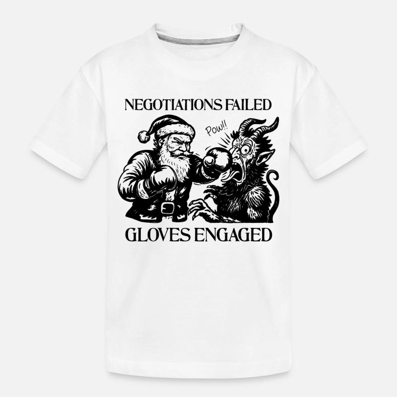 Négociations échouées : Gloves engagé - T-shirt bio Premium Enfant - blanc