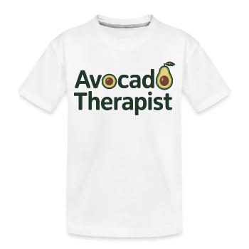 Thérapeute avocat Diététicien Conseiller professionnel - T-shirt bio Premium Enfant - blanc - Devant