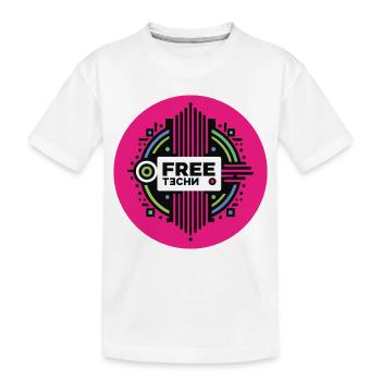 FREE TECHNO #2 - let's talk - T-shirt bio Premium Enfant - blanc - Devant