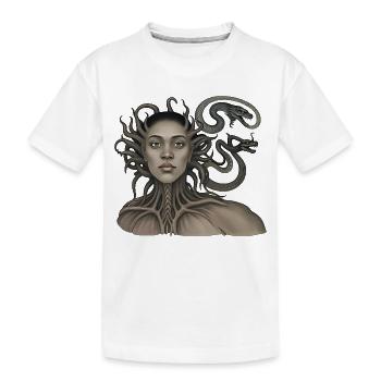 THE DAMNED #1 - dark hell - Kids' Premium Organic T-Shirt - white - Front