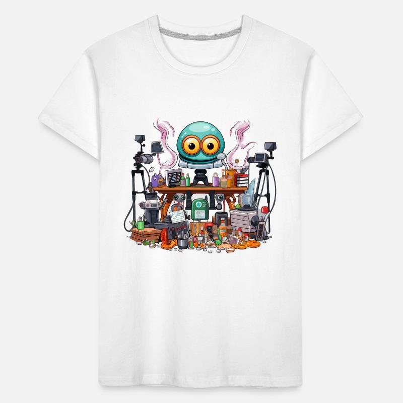 Creative Gadget Workshop Alien Kids' Premium Organic T-Shirt