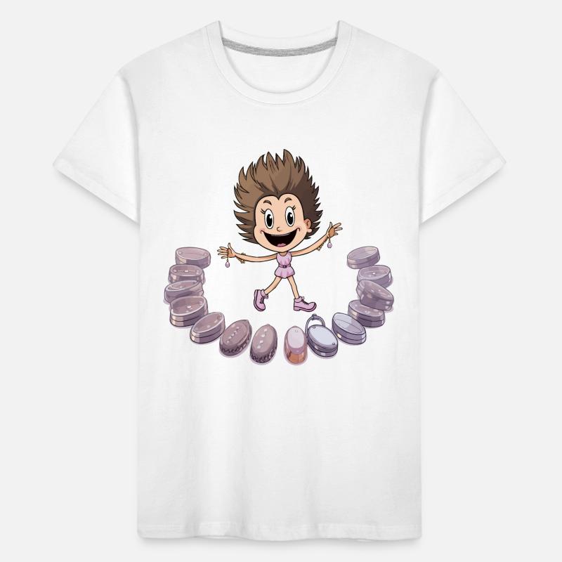 Danseuse Macaron T-shirt bio Premium Enfant