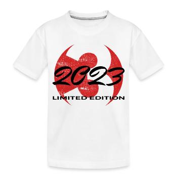 3rd Birthday 2023 Boys and Girls Gift - Kids' Premium Organic T-Shirt - white - Front
