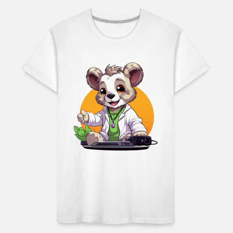 Tech-Koala Creator in retro look Kids' Premium Organic T-Shirt