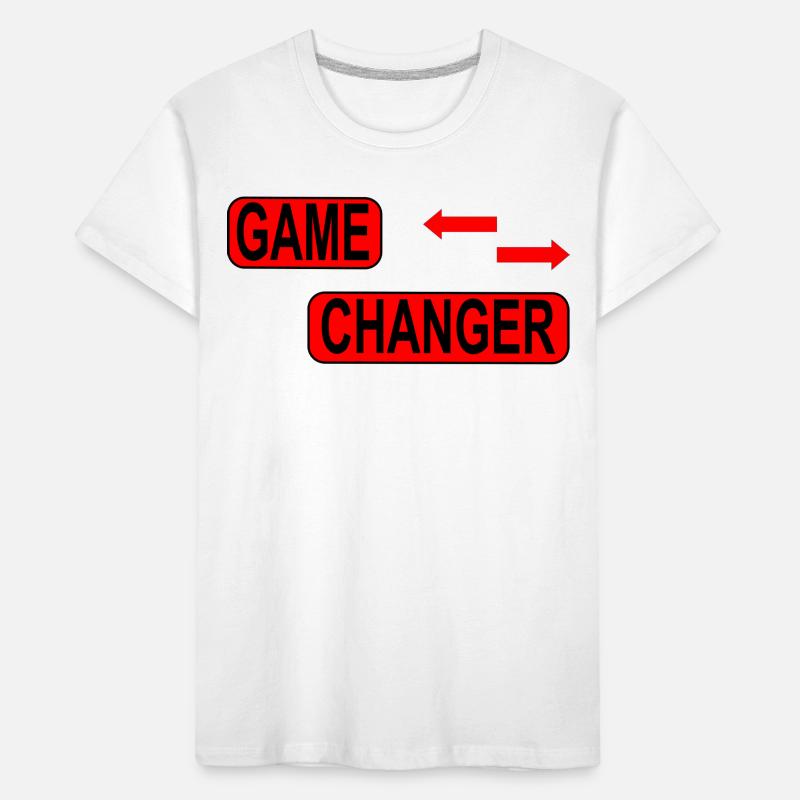 Game Changer / Change / Statement Kids' Premium Organic T-Shirt
