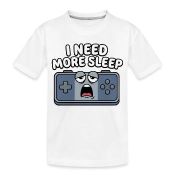 Absence de manette de jeu en veille - T-shirt bio Premium Enfant - blanc - Devant