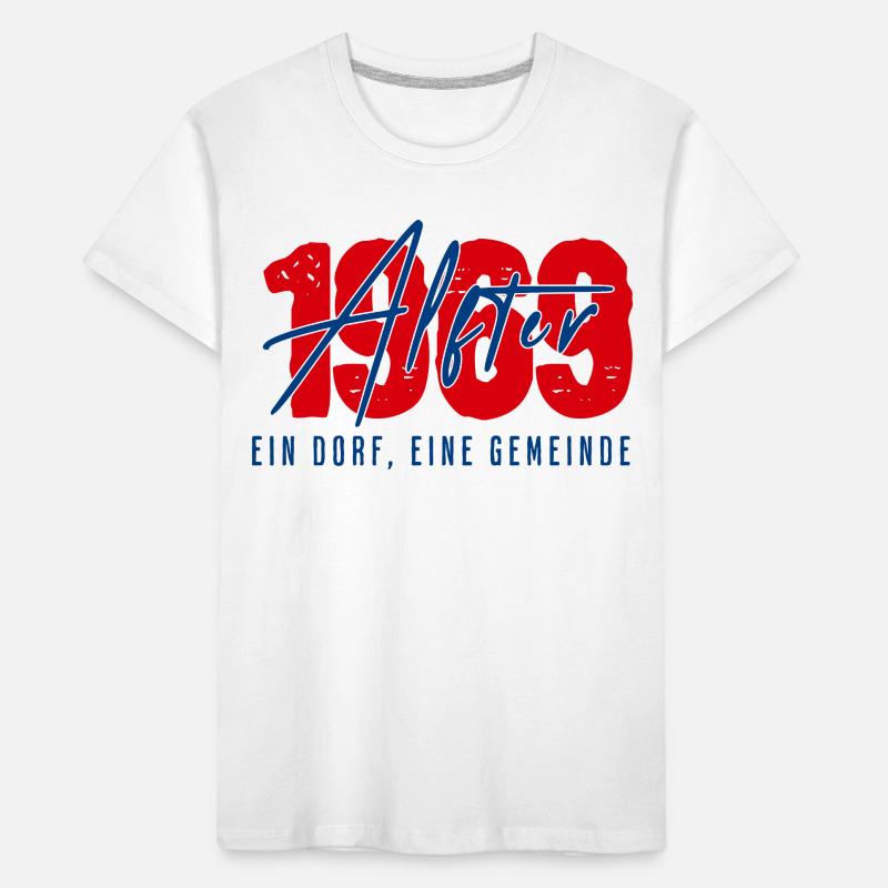 1969 Alfter Ein Dorf eine Gemeinde Kinder Premium Bio T-Shirt