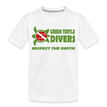 RESPECT - Kids' Premium Organic T-Shirt - white - Front