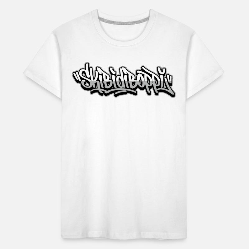Scripts de graffiti Skibidiboppi T-shirt bio Premium Enfant