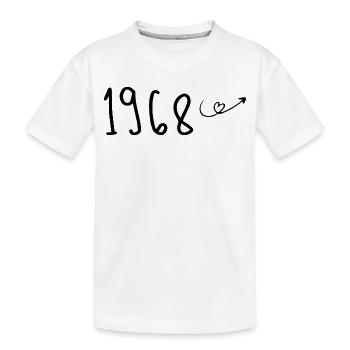 1968 Anniversary 1968 Retro 1968 - Kids' Premium Organic T-Shirt - white - Front