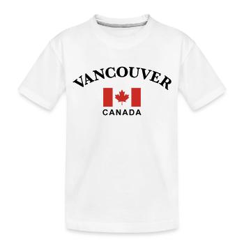 Vancouver, Canada - T-shirt bio Premium Enfant - blanc - Devant