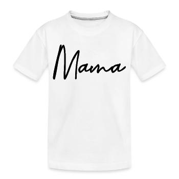 Mom - Kids' Premium Organic T-Shirt - white - Front