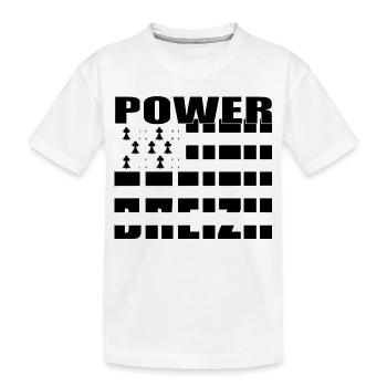 Breizh Power - T-shirt bio Premium Enfant - blanc - Devant