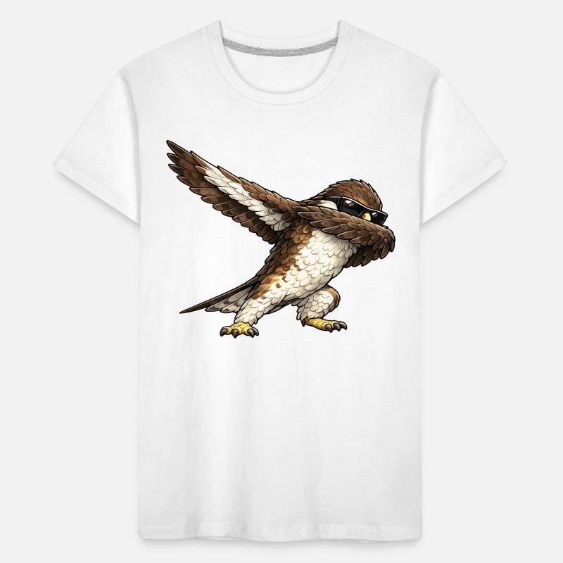 Dabbing buzzard Kids' Premium Organic T-Shirt