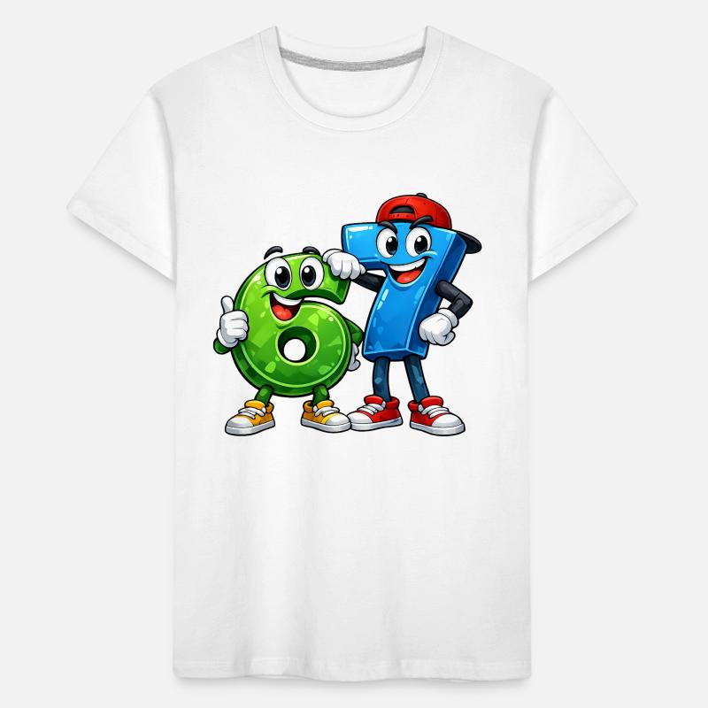 67 sixseven T-shirt bio Premium Enfant