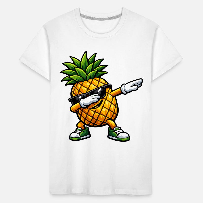 Dabbing Ananas Kinder Premium Bio T-Shirt