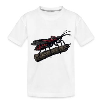 Punaise Assassin Bug Chasseur Red Strike Tattoo - T-shirt bio Premium Enfant - blanc - Devant