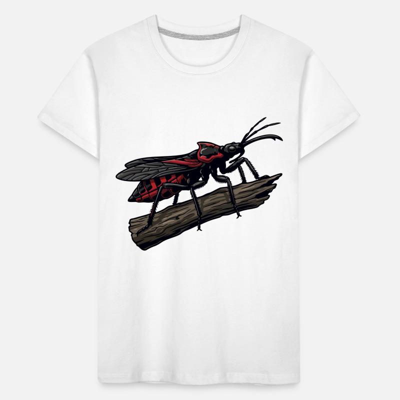 Bug Assassin Bug Hunter Red Strike Tattoo Kids' Premium Organic T-Shirt