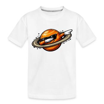 Dab de Saturne - T-shirt bio Premium Enfant - blanc - Devant