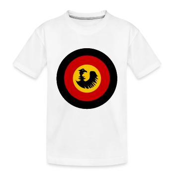 Emblème de l’Allemagne - T-shirt bio Premium Enfant - blanc - Devant