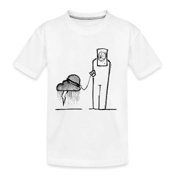 Marcher vers Tormenta - T-shirt bio Premium Enfant - blanc - Devant