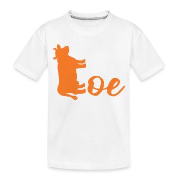 Ko des Pays-Bas - T-shirt bio Premium Enfant - blanc - Devant