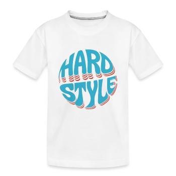 Explosion néon de style dur - T-shirt bio Premium Enfant - blanc - Devant