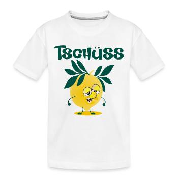 Adieu Changement d’emploi Lemon - T-shirt bio Premium Enfant - blanc - Devant