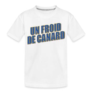Hiver Froid Canard - T-shirt bio Premium Enfant - blanc - Devant