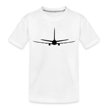 Avion - T-shirt bio Premium Enfant - blanc - Devant