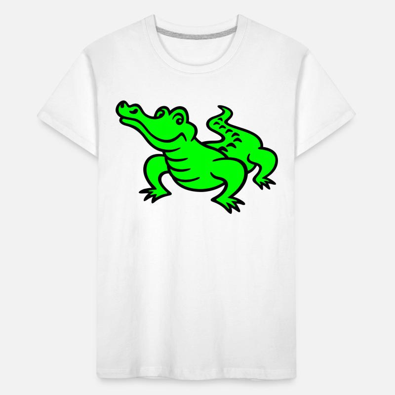 Crocodile (a) Kinder Premium Bio T-Shirt