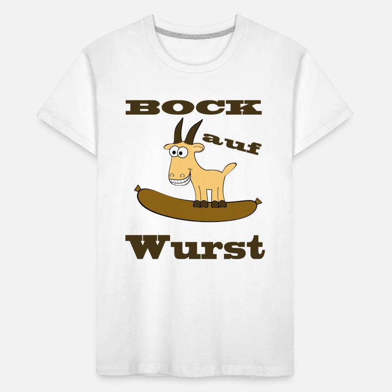 Comic Bock - Bock auf Wurst Kinder Premium Bio T-Shirt