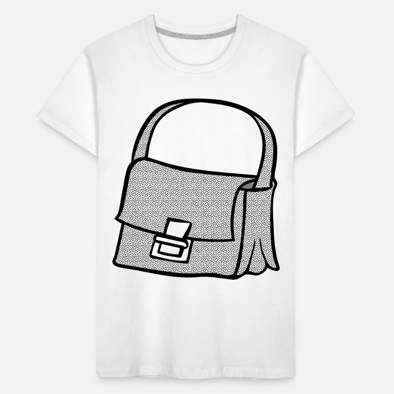 backpack suitcase backpack bag briefcase125 Kids' Premium Organic T-Shirt