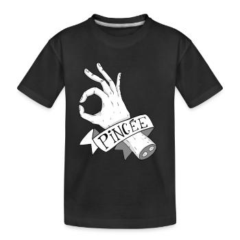Rohübersetzung # 1 - Kinder Premium Bio T-Shirt - Schwarz - Vorne