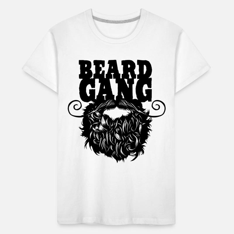 Bart Bande Bart Zitat Bart Schnurrbart Kinder Premium Bio T-Shirt