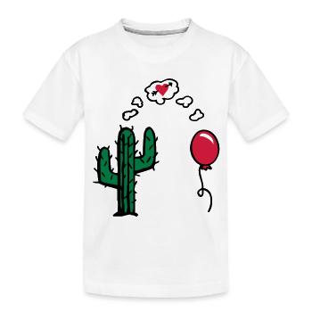 unstoppable love - Kids' Premium Organic T-Shirt - white - Front