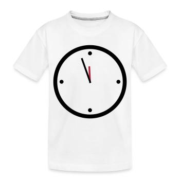 11:55 - T-shirt bio Premium Enfant - blanc - Devant