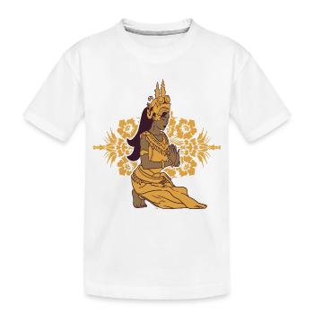 Cambodge Tradition Danse Khmer Apsara I Cadeau - T-shirt bio Premium Enfant - blanc - Devant